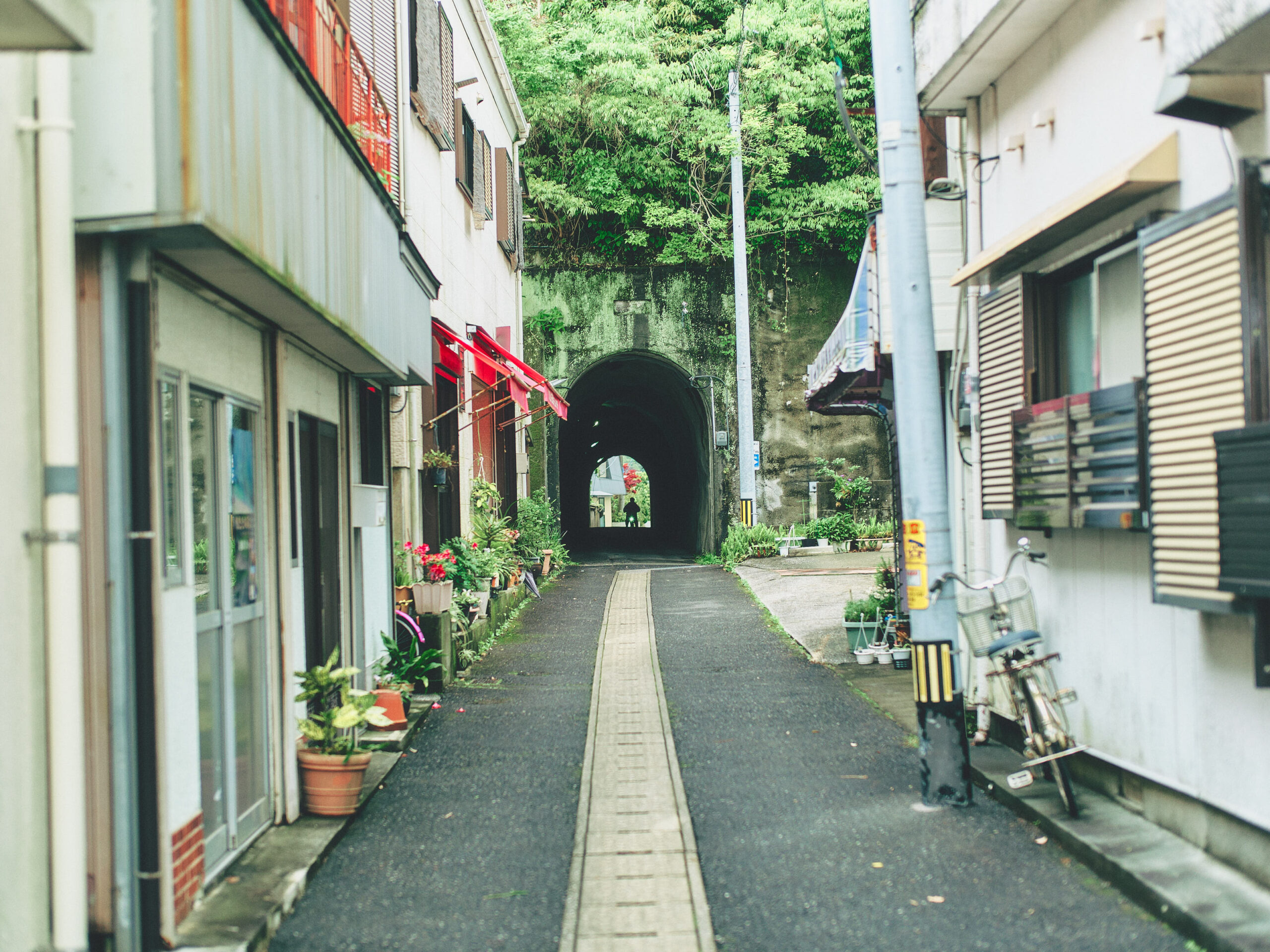 小さなトンネルもあった。