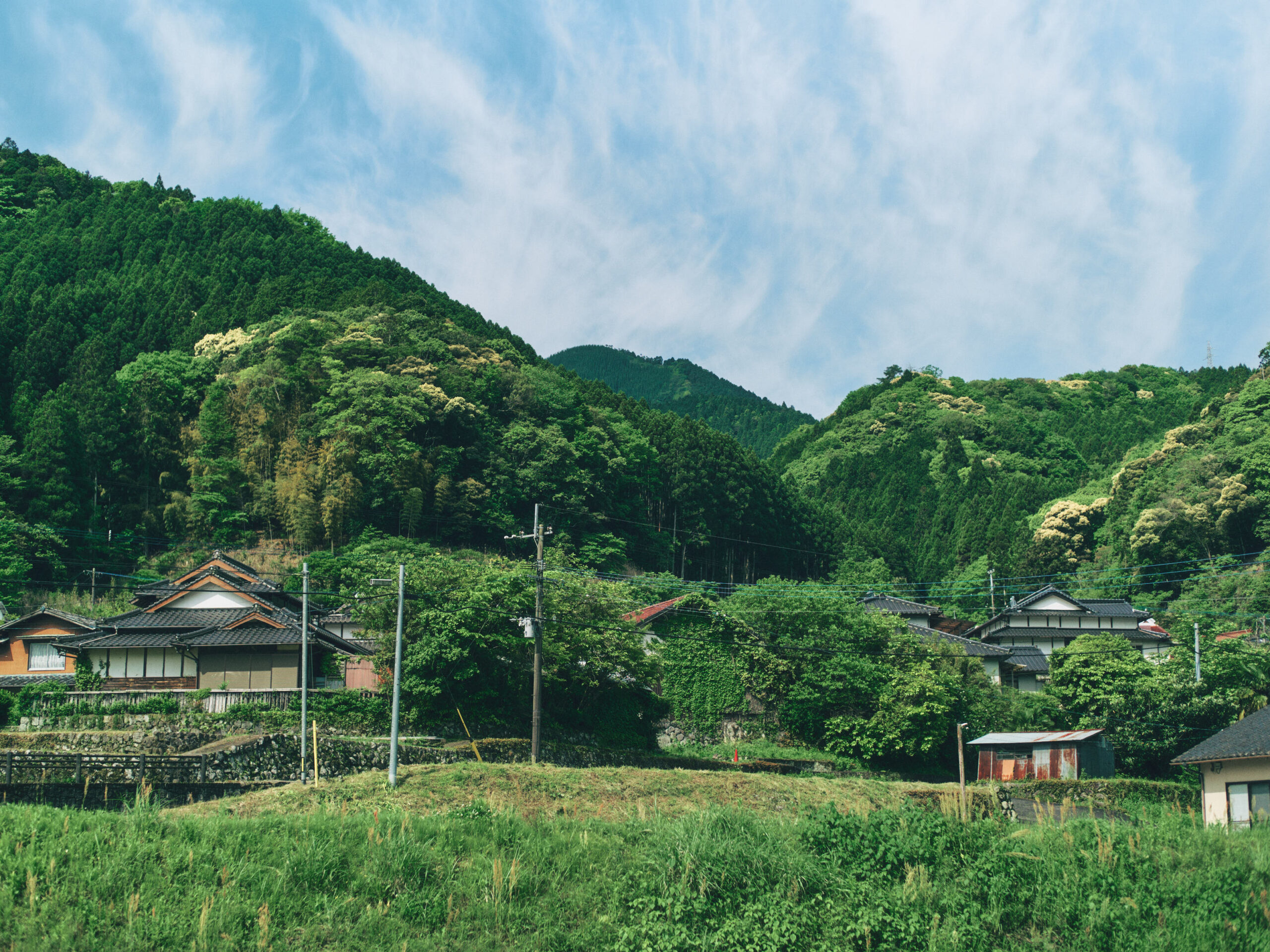 旧山国町へ。