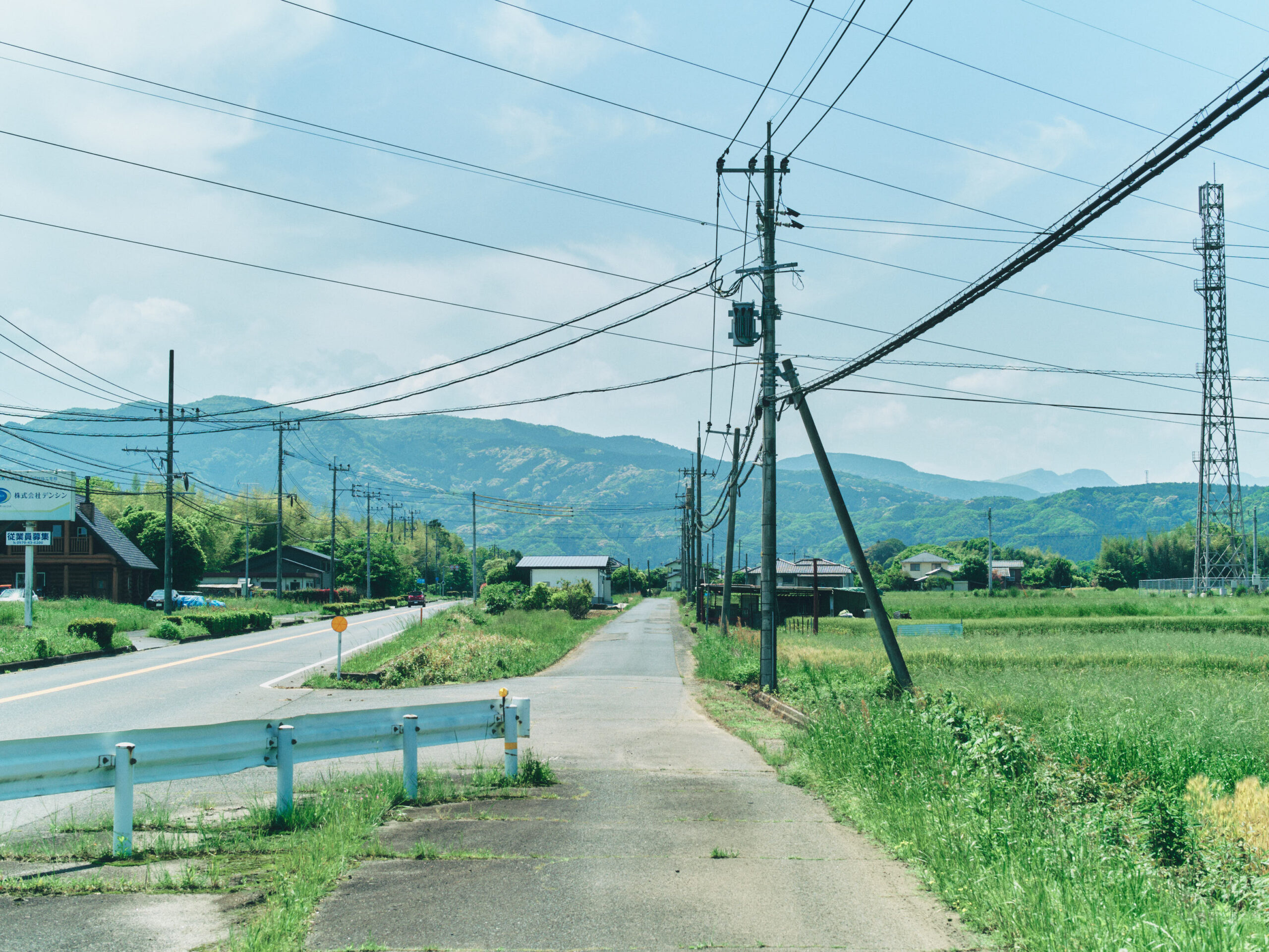 旧三光村へ。