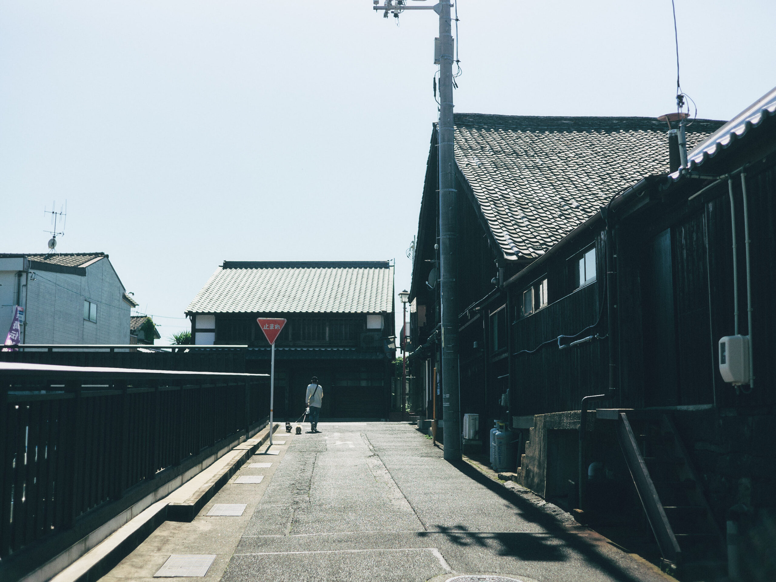 浜崎伝統的建造物群保存地区へ。