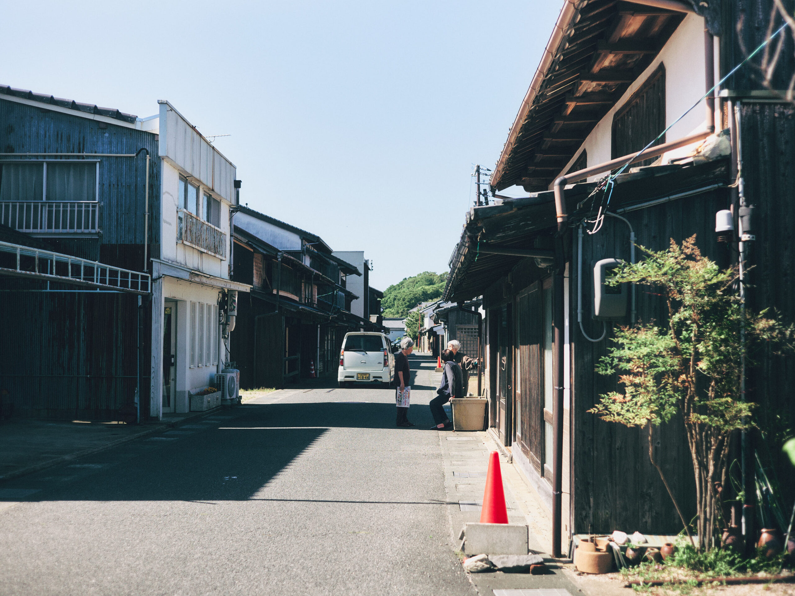 城下町とは違う趣だなあ。