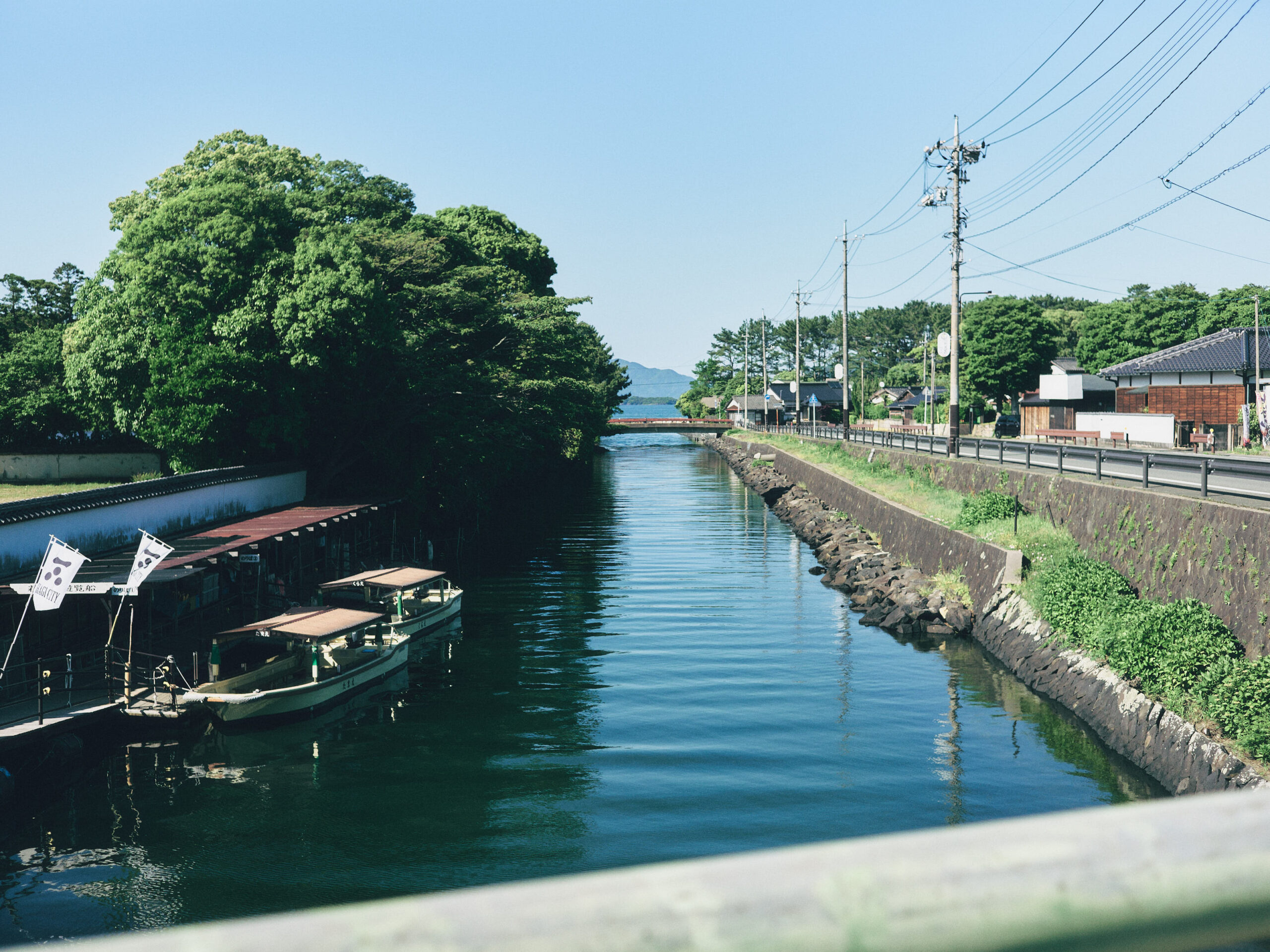 城下町を歩こう。