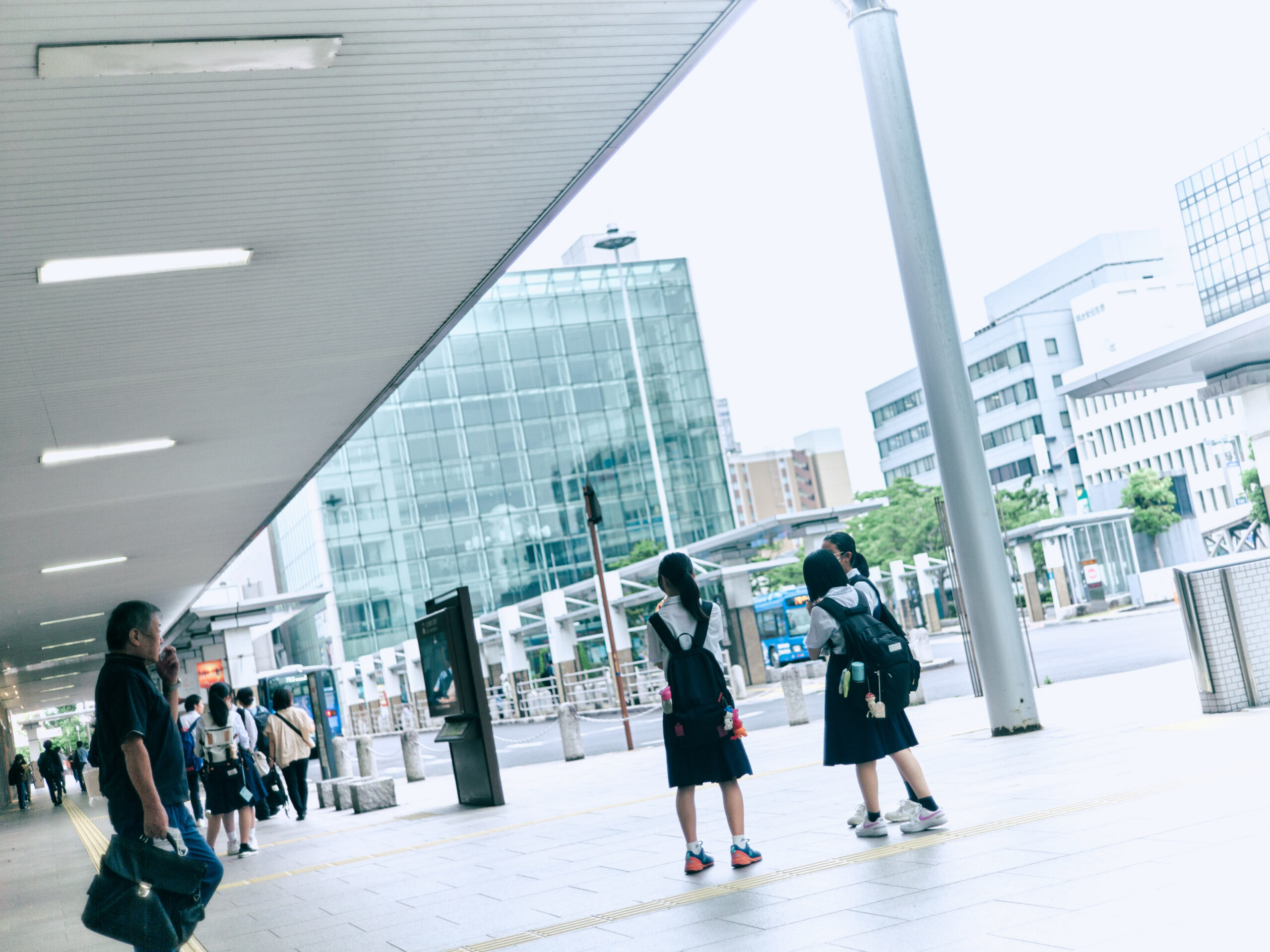 松江駅。
