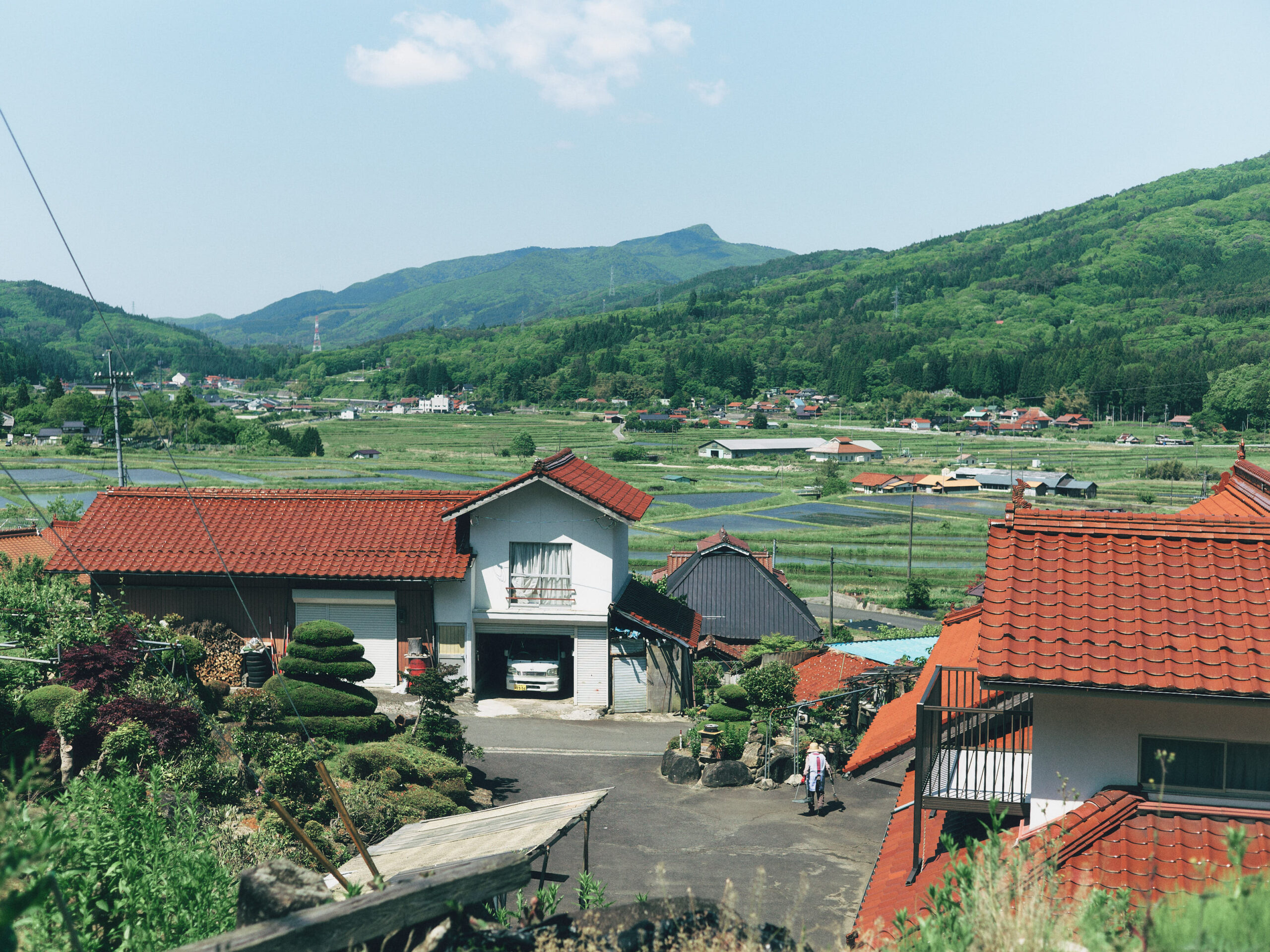旧吉和村へ。