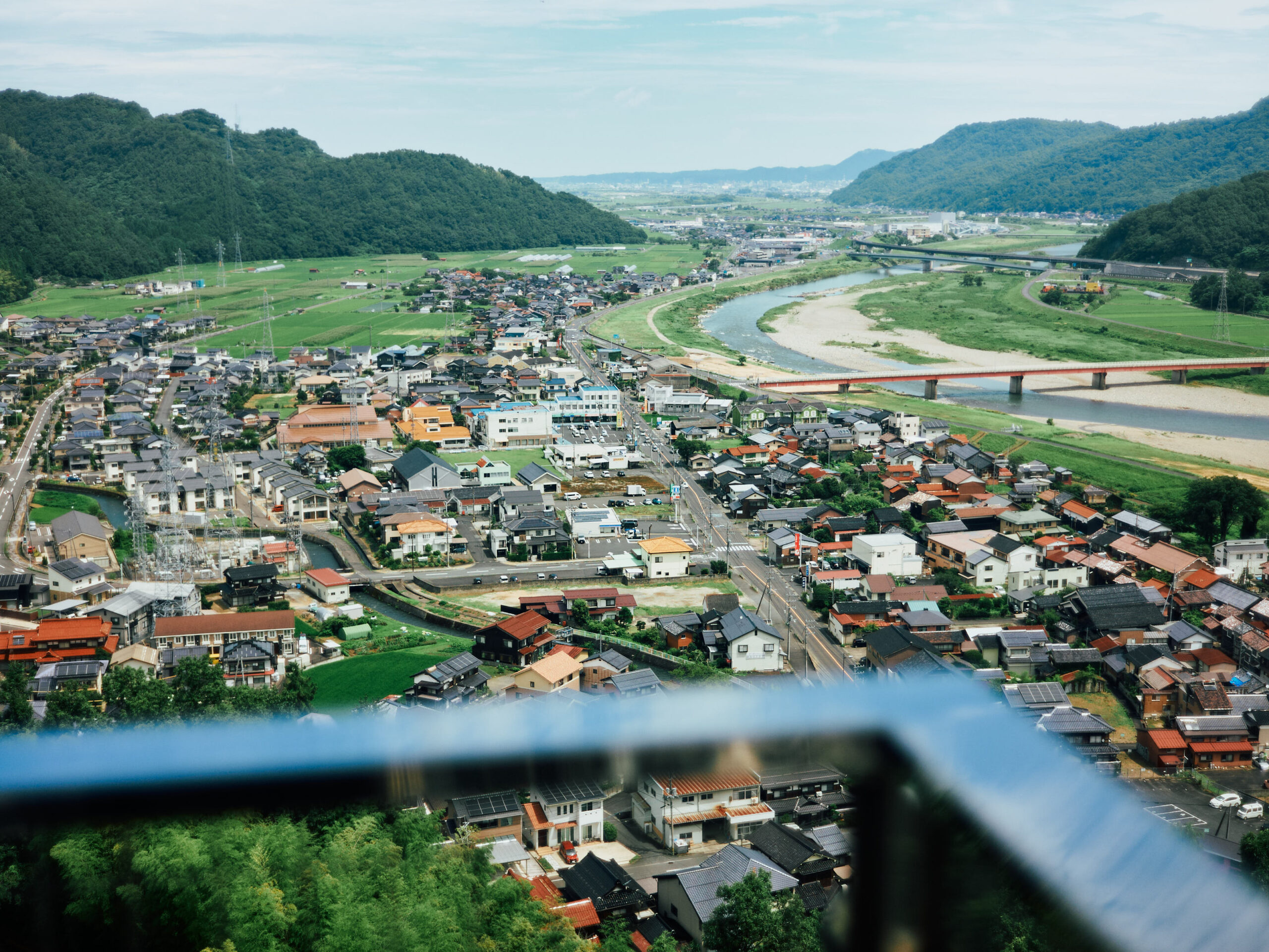 千代川流域に広がる暮らし、雨宿りをしながら。【旧市町村一周の旅（鳥取県｜7月24日―474日目）】