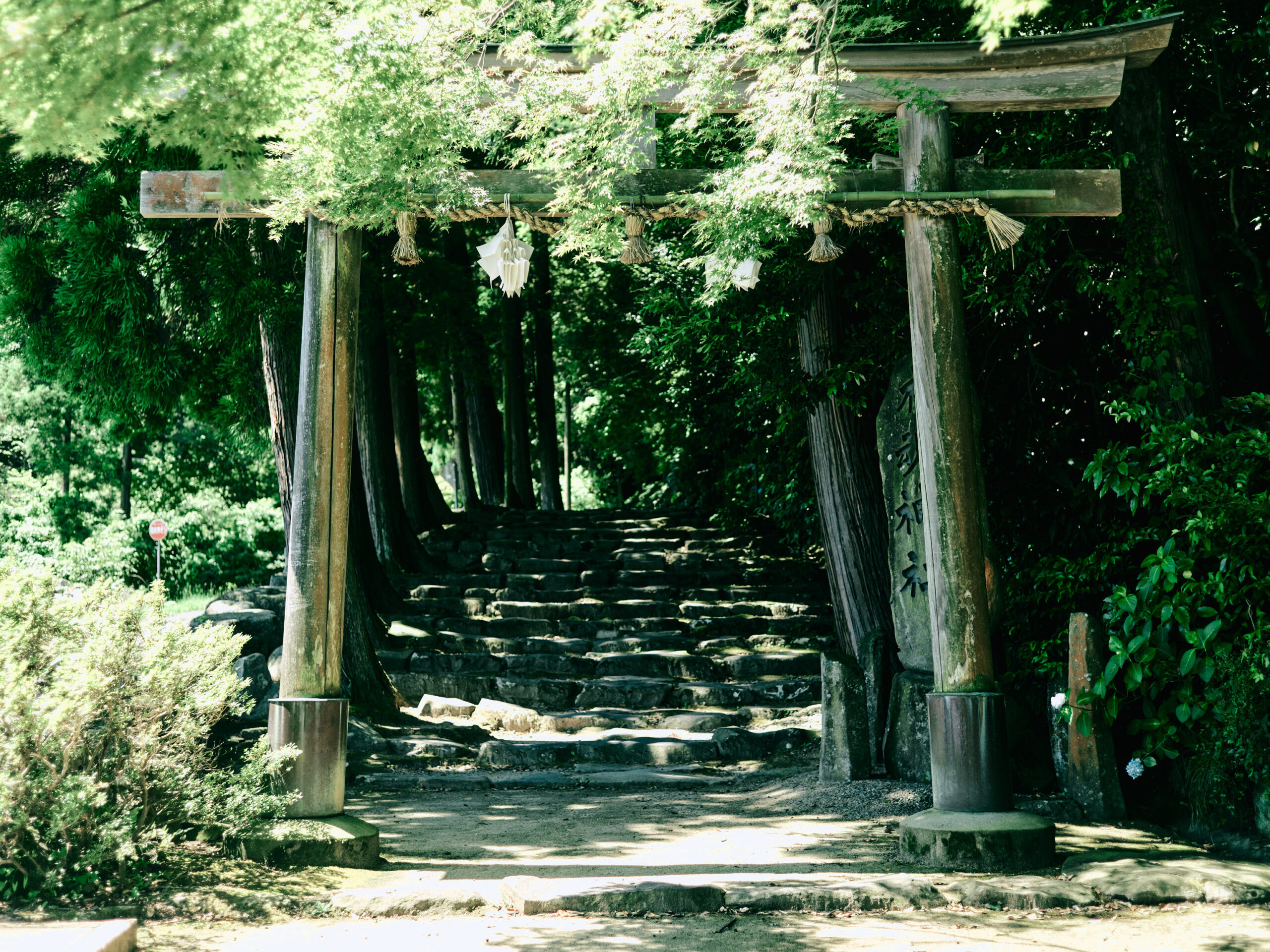 先に神魂神社へ寄った。