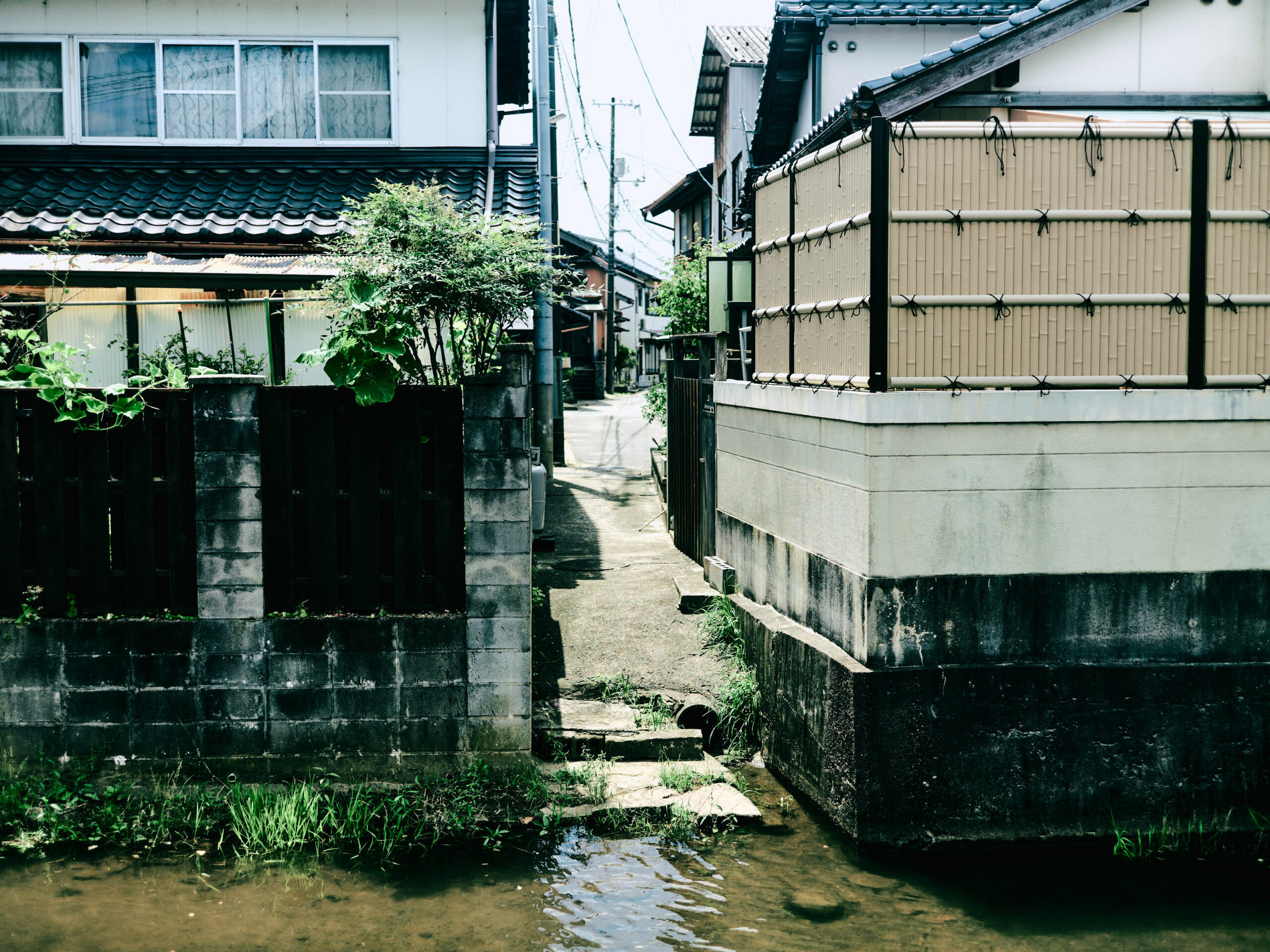 水路と暮らし。