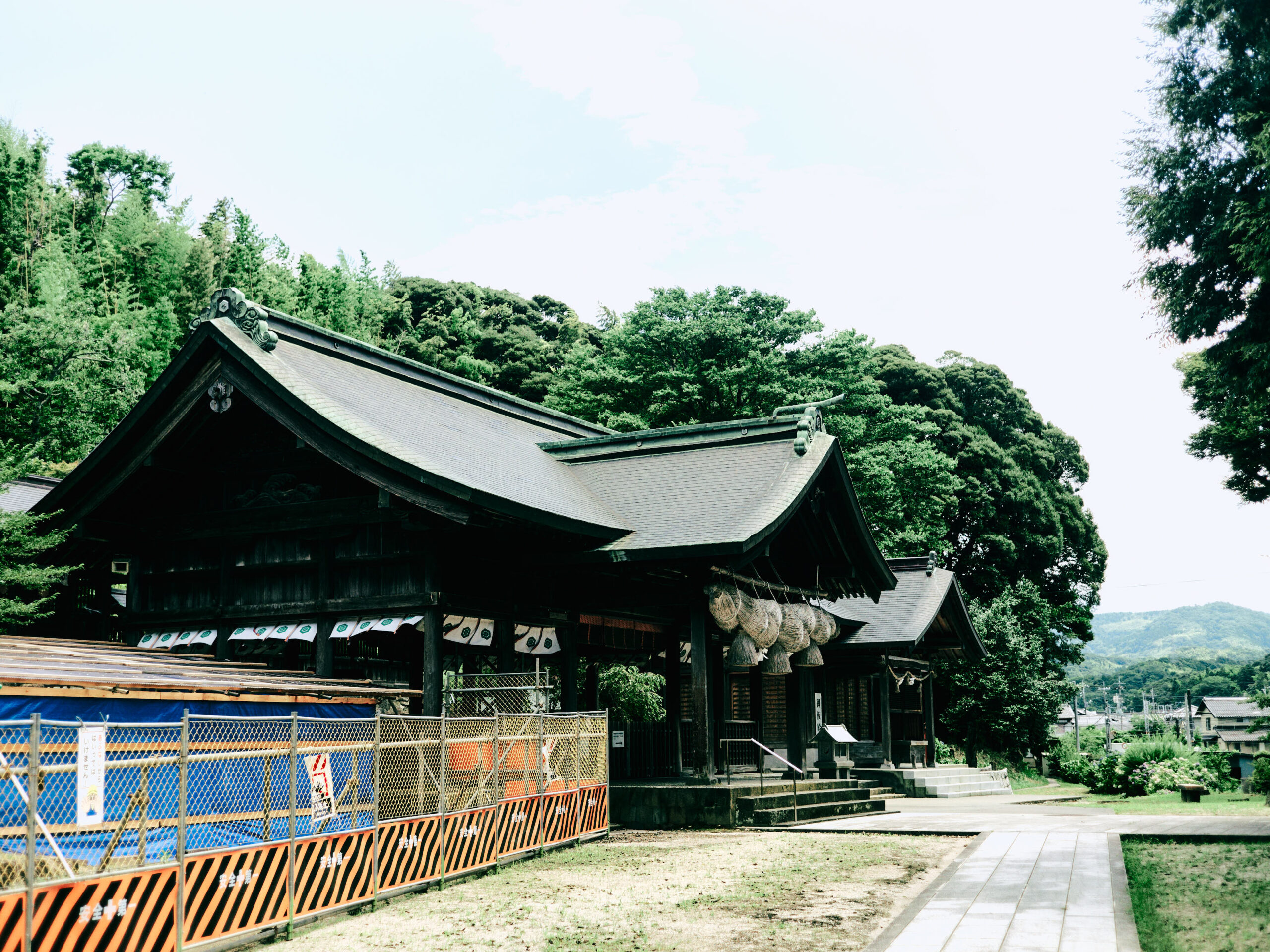 揖夜神社へ。