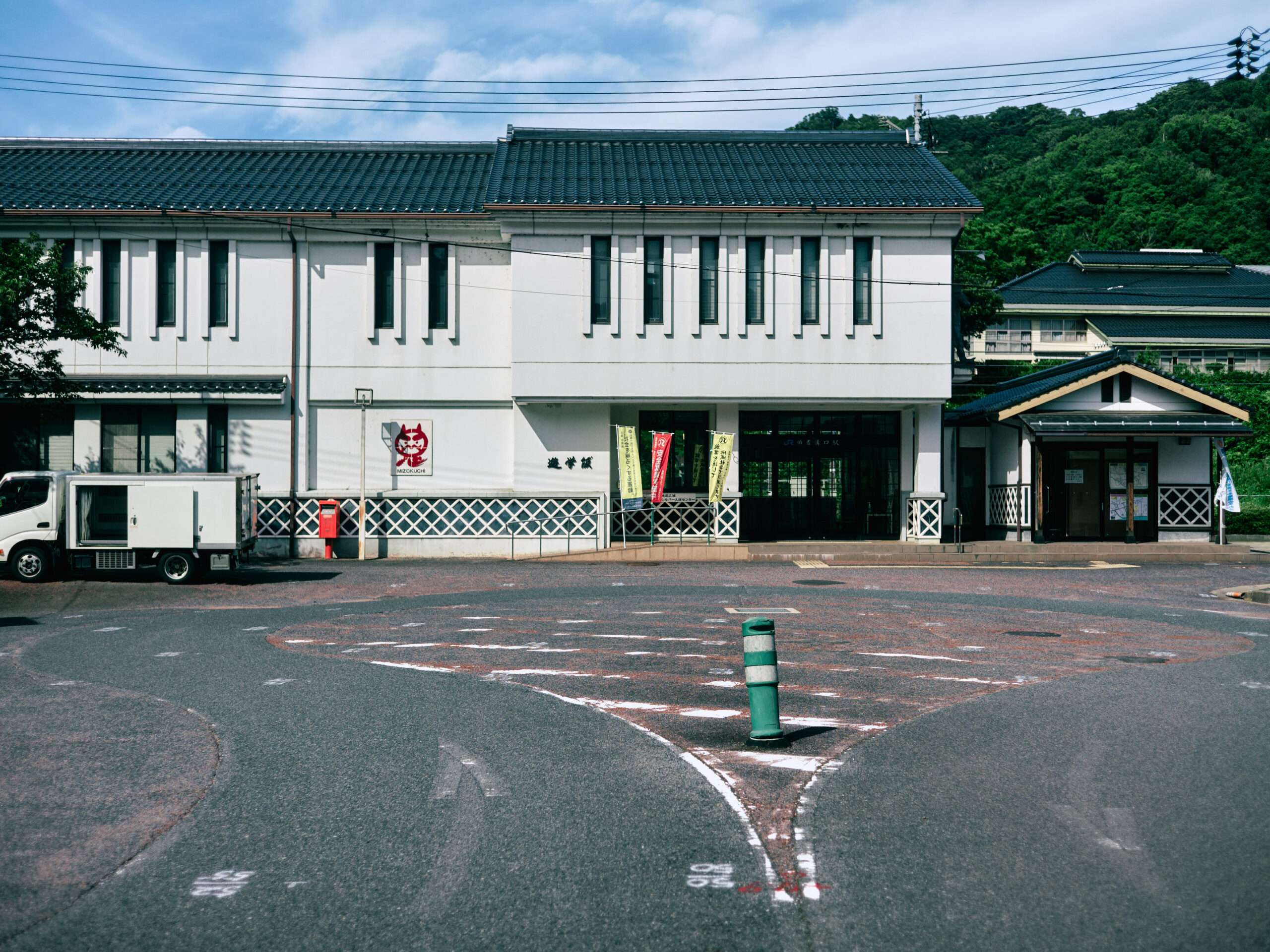 伯耆溝口駅。