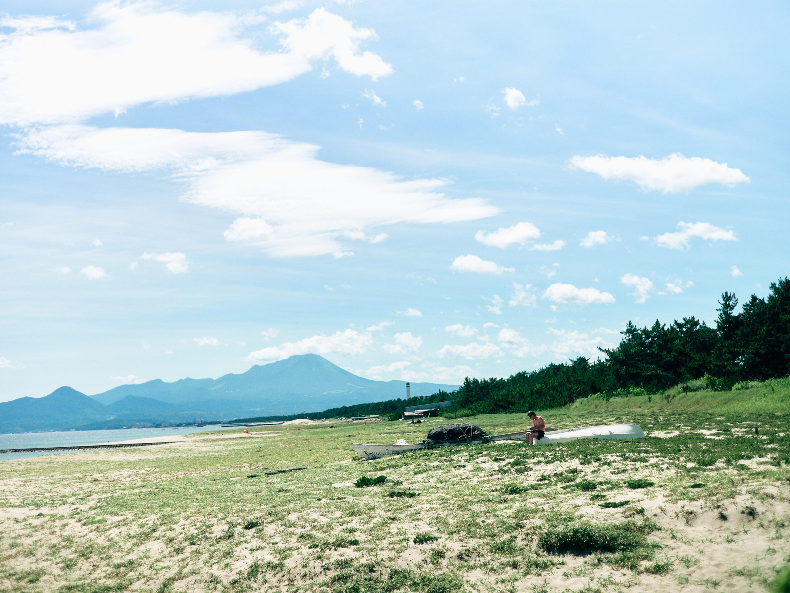 弓ヶ浜へ。