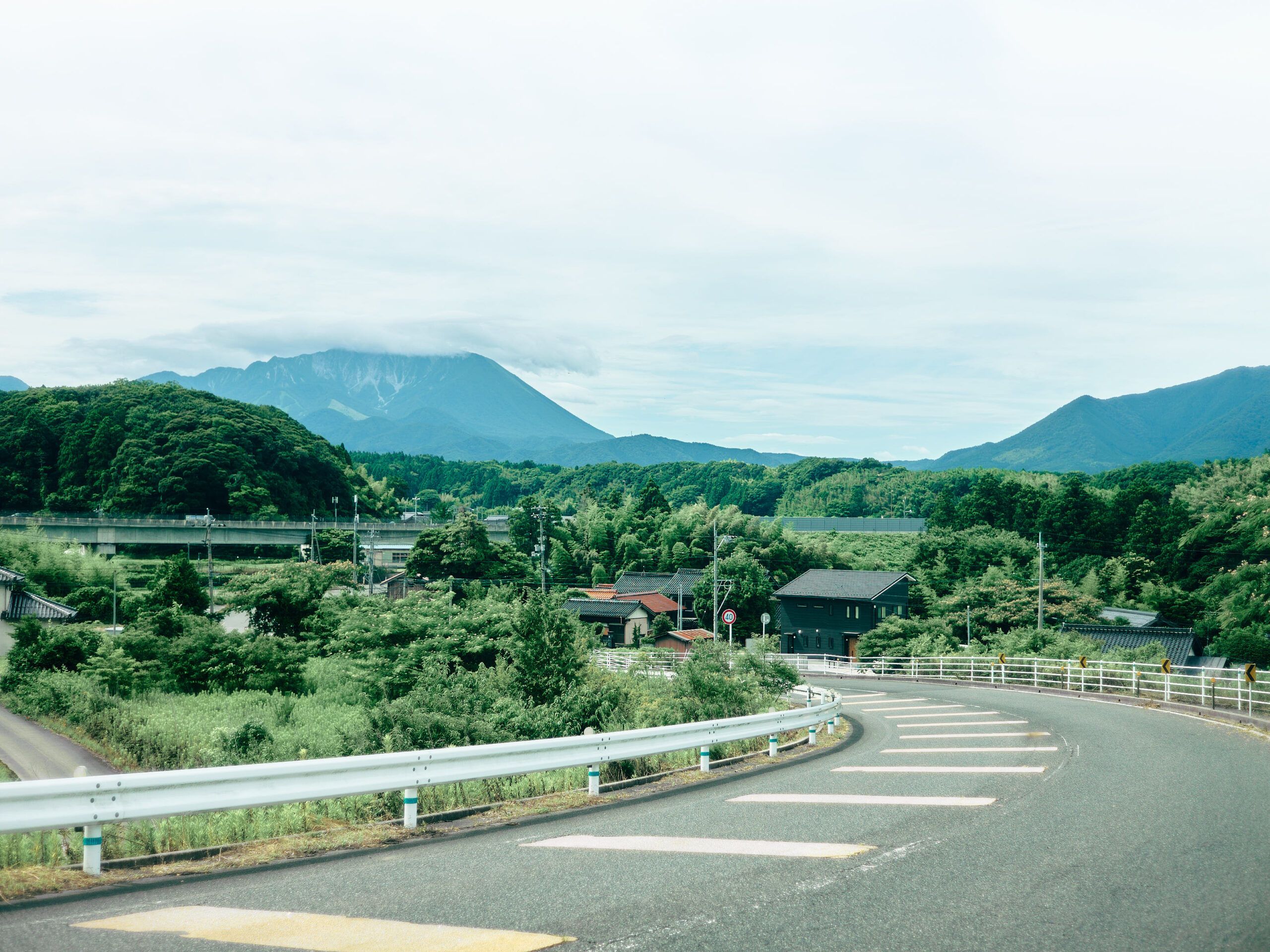 旧大山町へ。